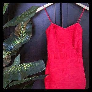 Sexy Red Mini Dress